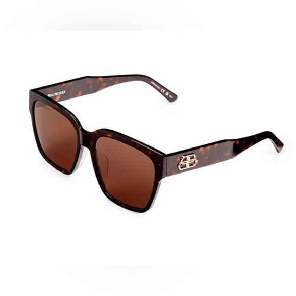 Balenciaga Havana Square Sunglasses main image 7